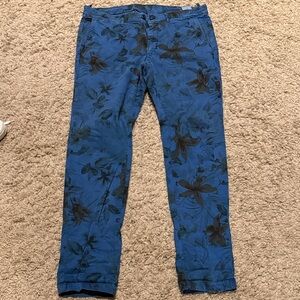 Mason’s Real Thing Limited Edition Libertador Pure Cargo Pants Floral Print 36